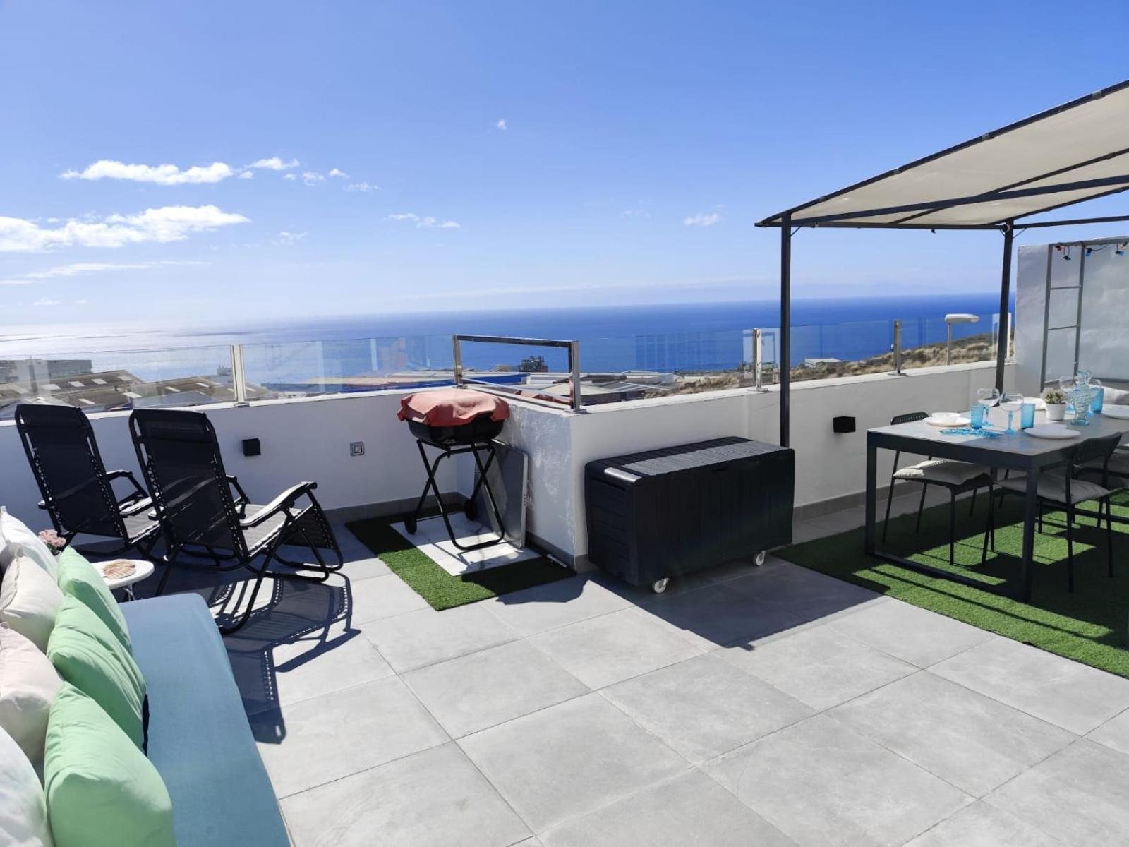 Апартаменты Atico Micaela. Terraza Y Vistas Санта-Крус-де-Тенерифе Экстерьер фото